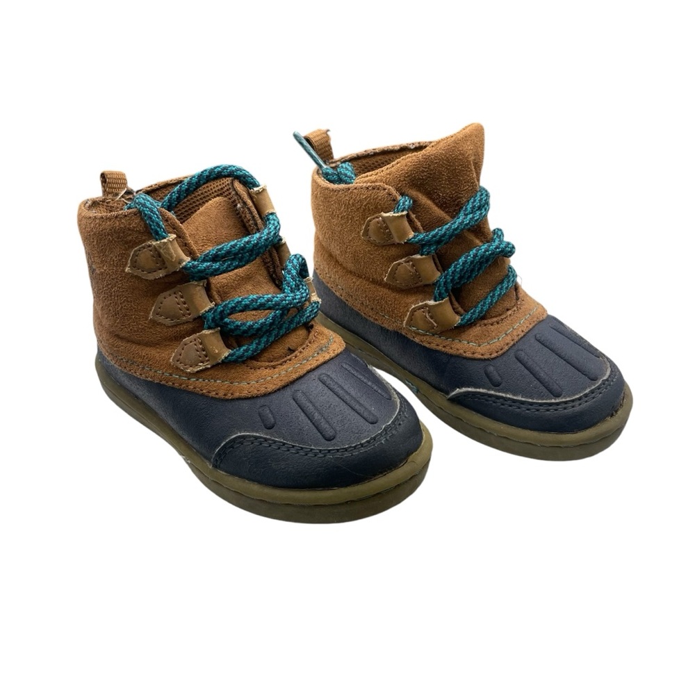 B'GOSH TODDLERMID CALF WINTER DUCK BOOTS SIZE 7